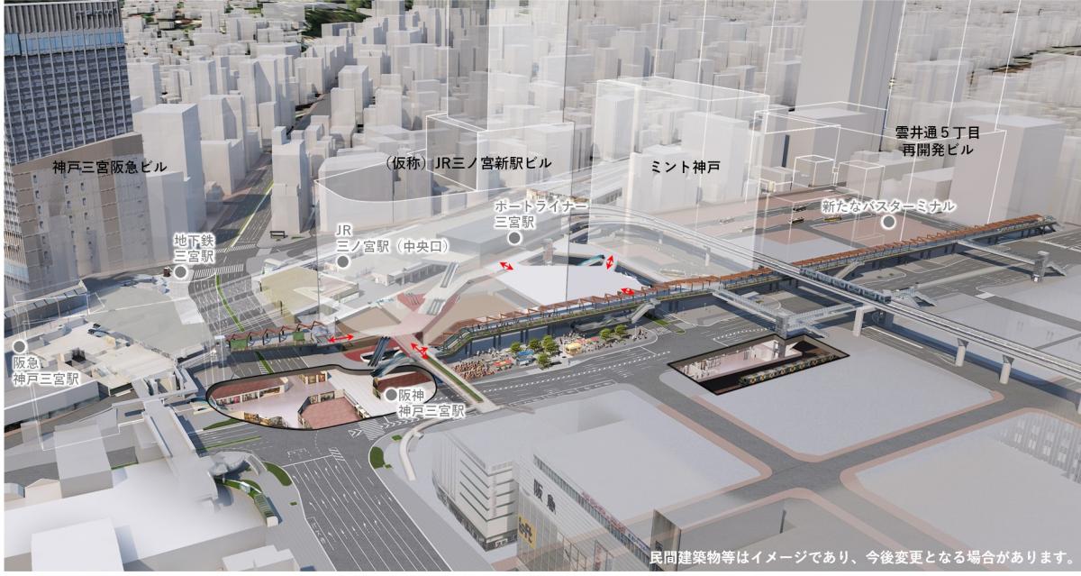 乗換動線イメージ