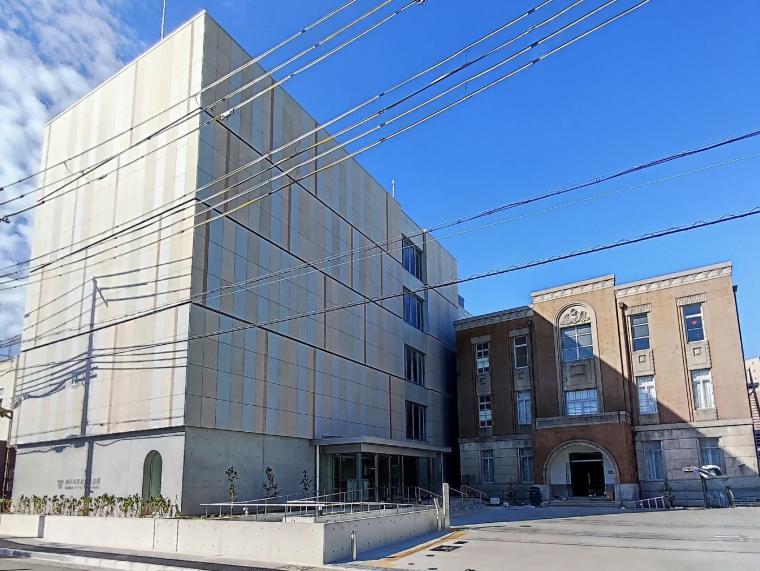 歴史公文書館整備工事の現場の状況(2025年10月24日)