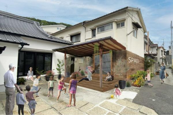 高齢者・母子支援のためのキッチン付きシェアハウス