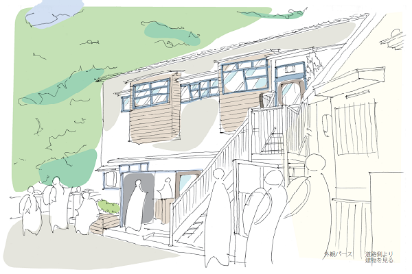 地域と外国人留学生をつなぐ住まいと活動の拠点づくり