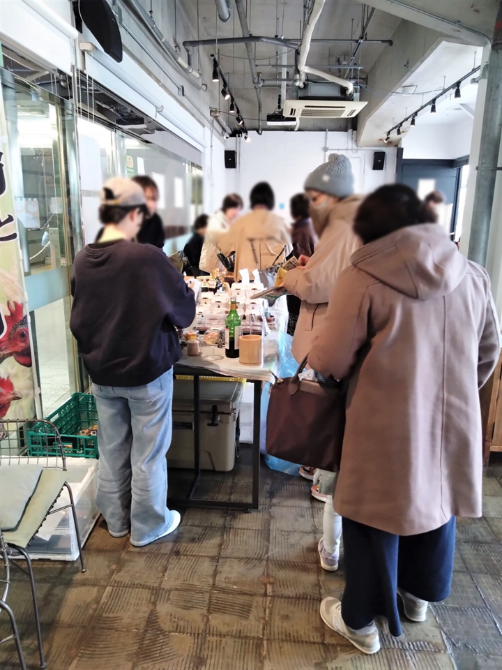 いろどりBASE会場の様子