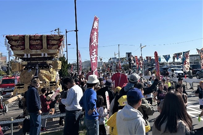 東垂水の布団太鼓