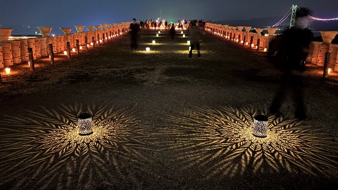 前方部上のライト