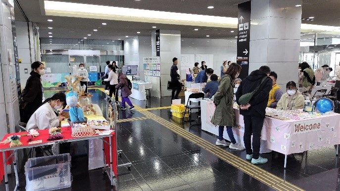 ふれあいショップの様子1