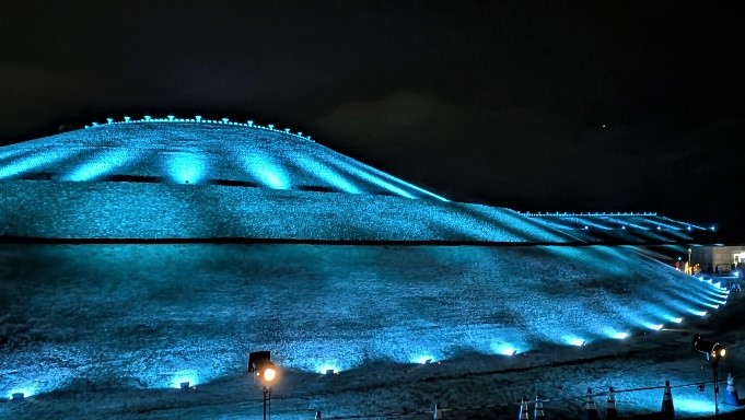 クラゲのようにも見える様子