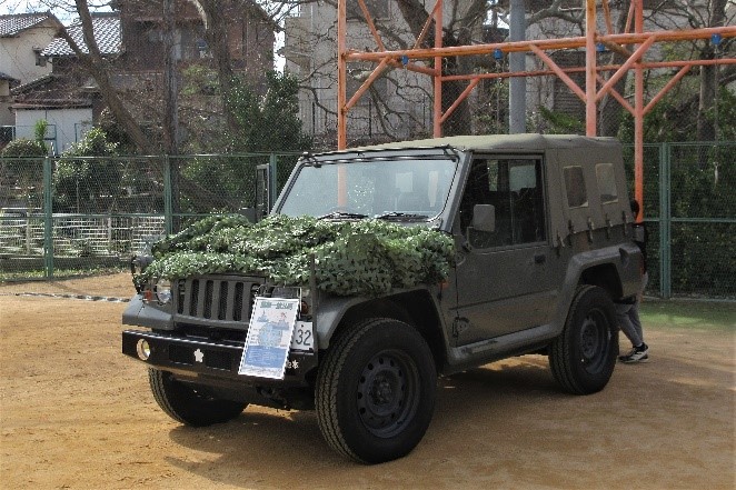 防衛省のブース