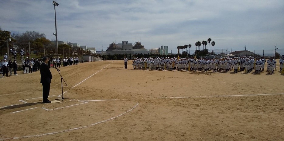 少年団野球リーグ1(区長あいさつ)