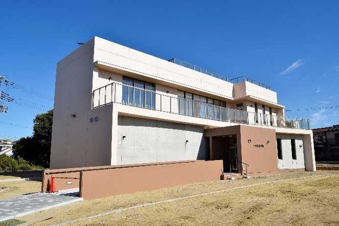 五色塚古墳館外観