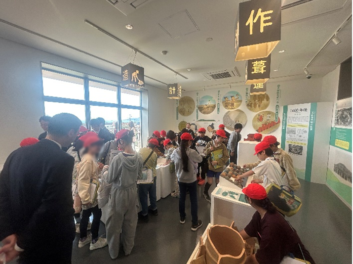五色塚古墳館開館体験ひろば2