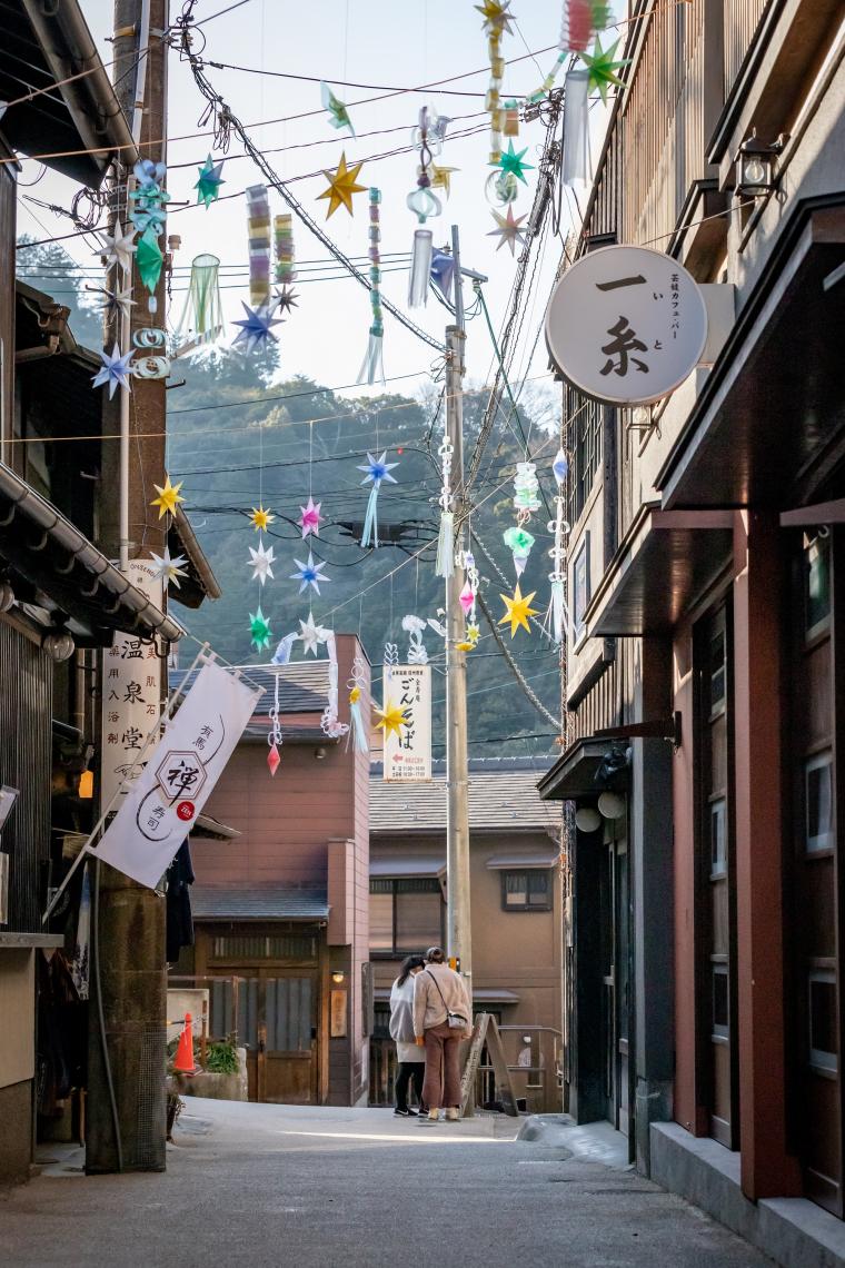 有馬温泉の可愛い路地