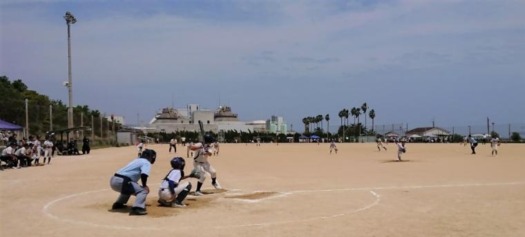 66少年団野球夏季大会閉会式1