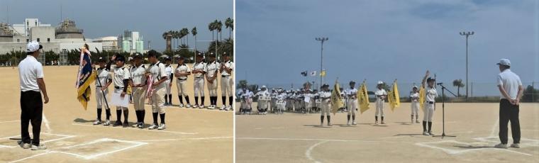 66少年団野球夏季大会閉会式3
