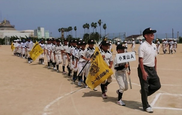 66少年団野球夏季大会閉会式4