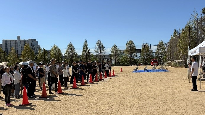 25名谷地域総合防災訓練1