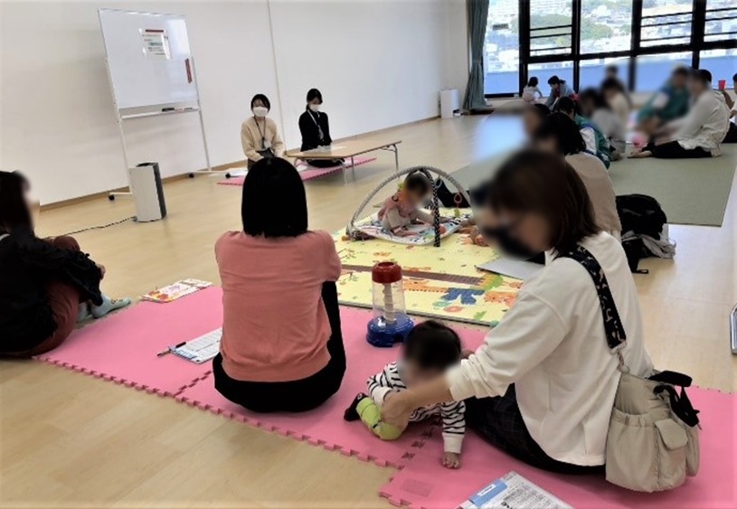 保健師への質疑応答の様子