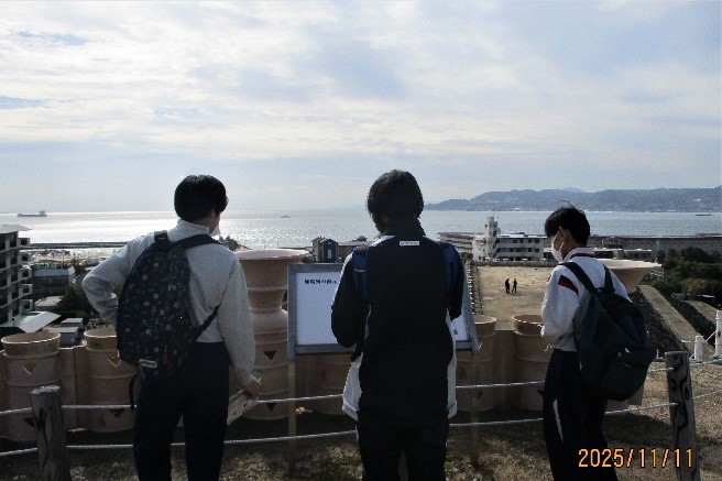 観光ボランティア同行の様子2