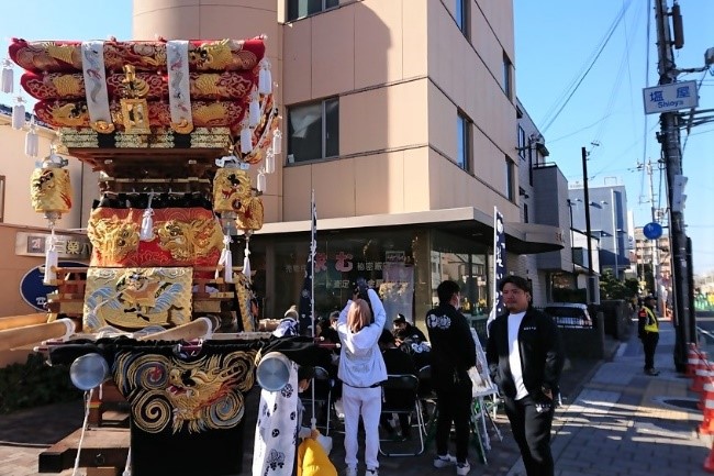 塩屋の布団太鼓