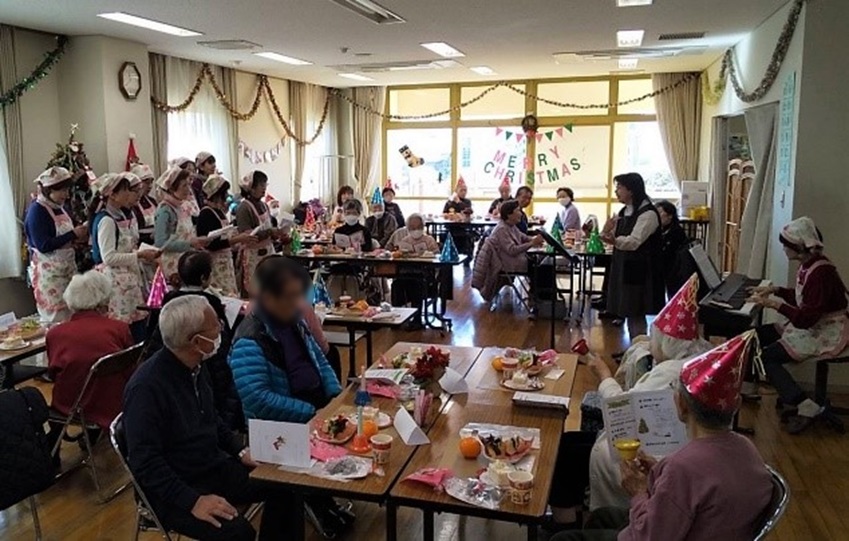 お迎えキャロルを歌う会場