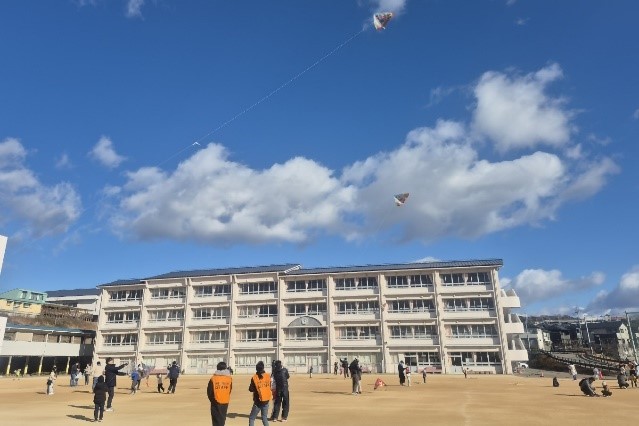 たこあげの様子1