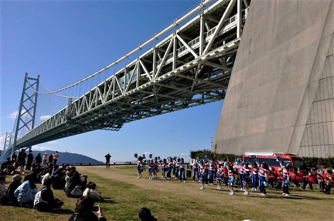 市消防音楽団とポピーズのコラボ