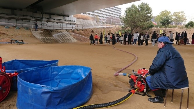 放水用のタンク