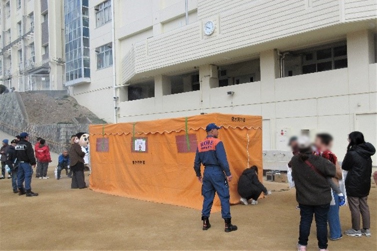 垂水消防署のブース2