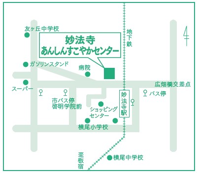 妙法寺地図