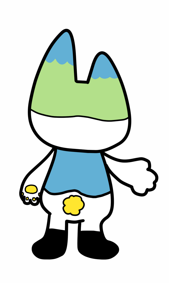 にゃだの後ろ姿