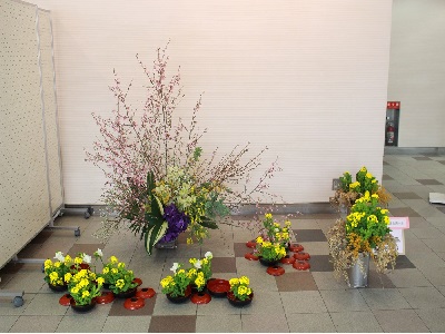 講師三輪豊明氏作品（小原流一級家元教授専門教授者）