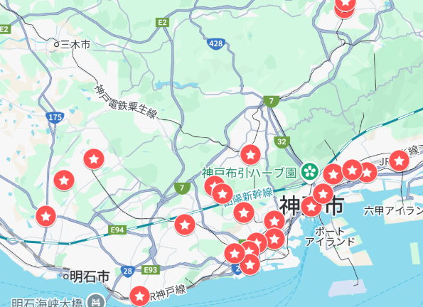 電池類マップ