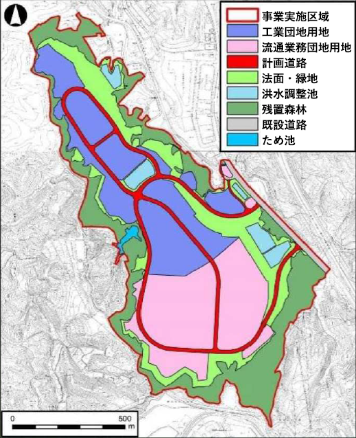 土地利用計画図