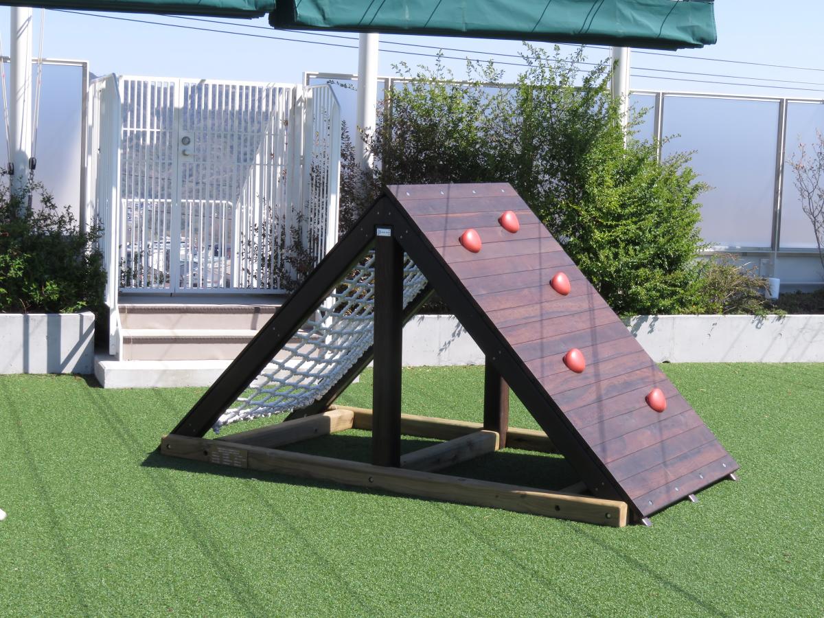 桜の宮児童館のパタパタ登り写真