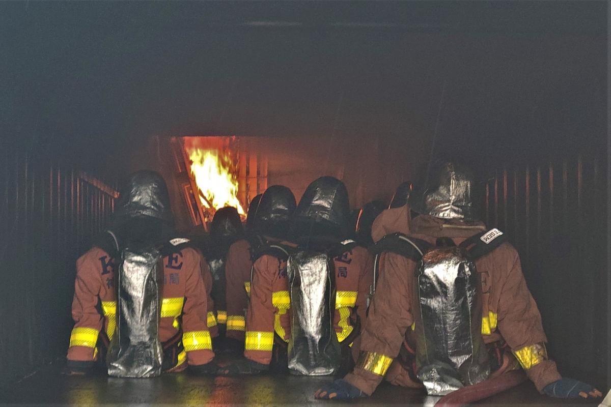 実火災体験型訓練