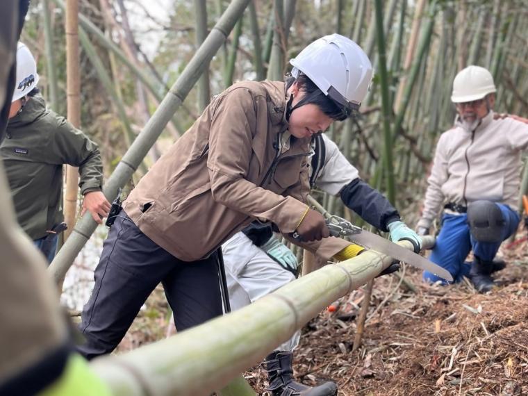 竹林整備ボランティア誠子さん
