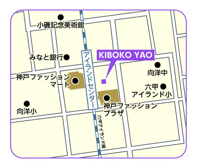 KIBOKO YAO map