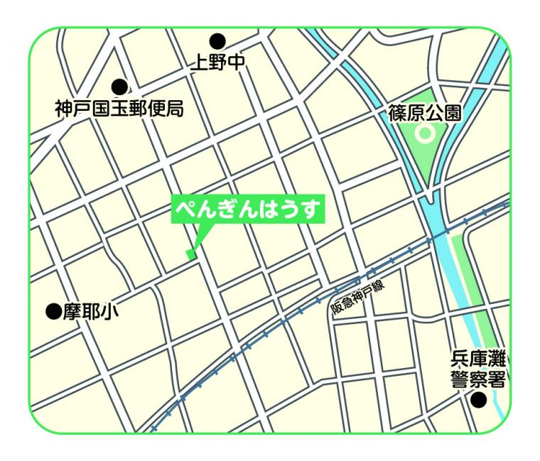 penguin house map