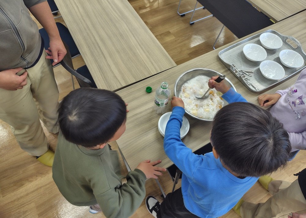 ランチタイムの様子