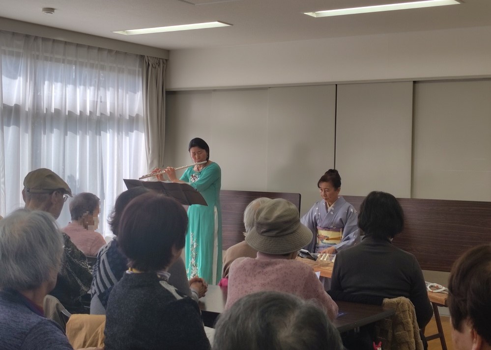 ミニコンサートの様子