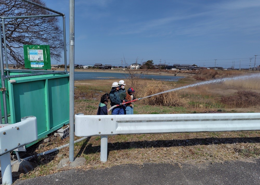消火訓練の様子