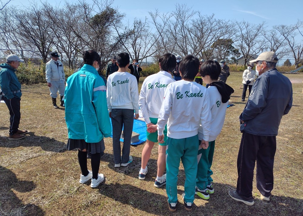 防災訓練の様子