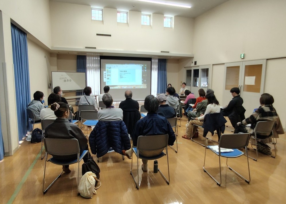 プロジェクト発表会の様子