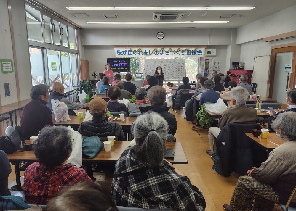 ふれあい喫茶の様子