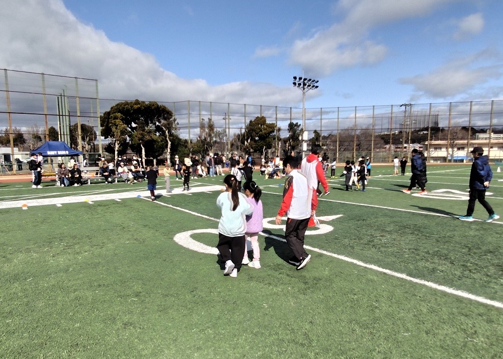 スポーツ体験会の様子