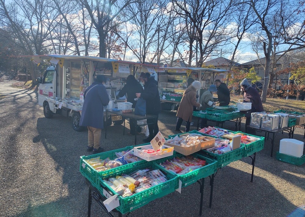 移動スーパーの様子