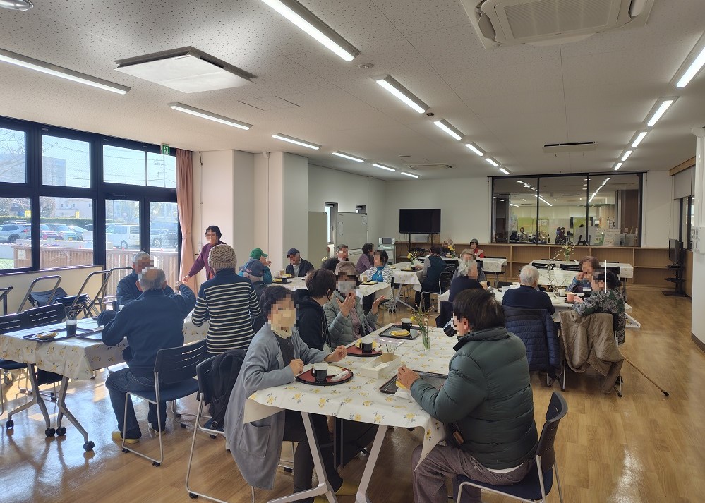 ふれあい喫茶の様子