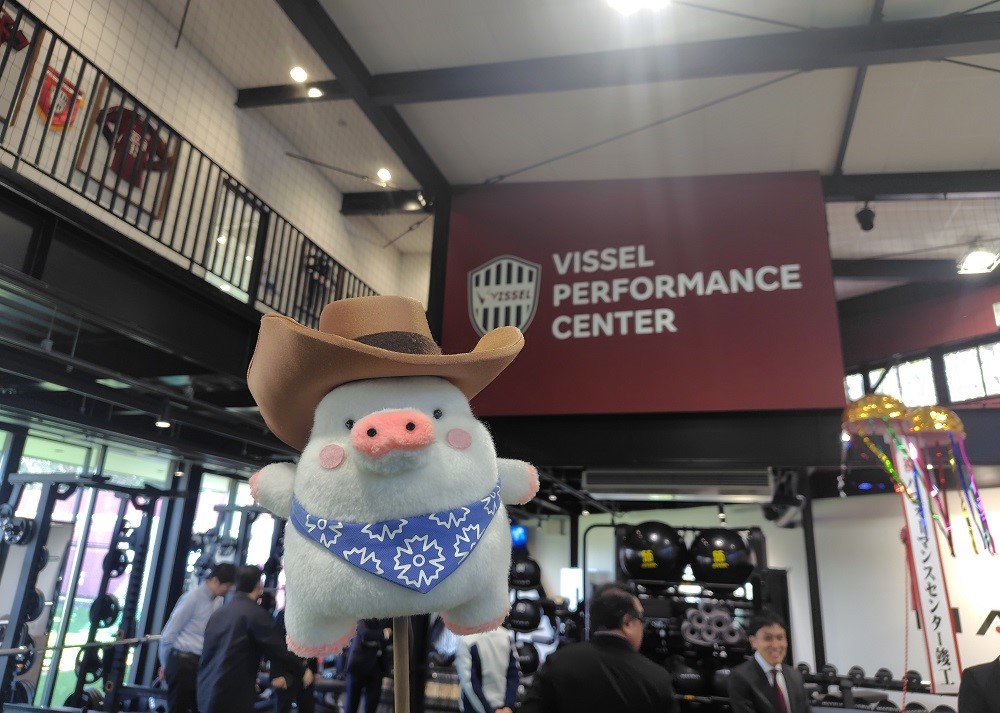 ウエストンと竣工式典の様子