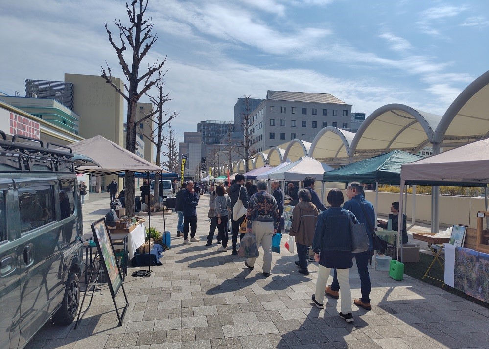 ウェルアベニューマルシェの様子