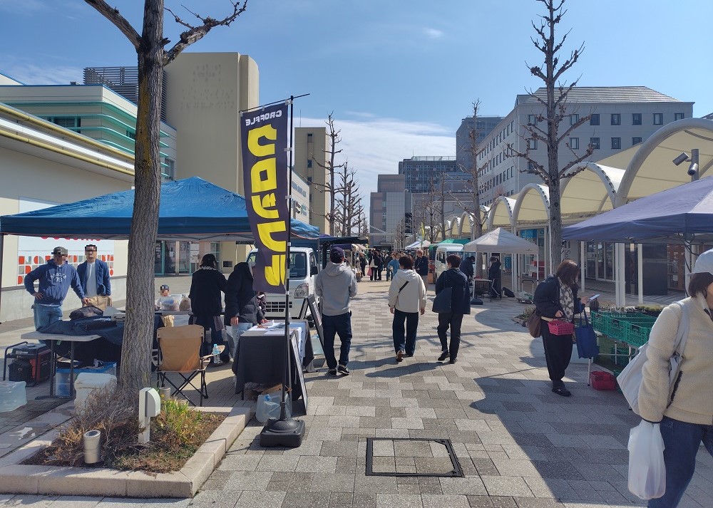 ウェルアベニューマルシェの様子