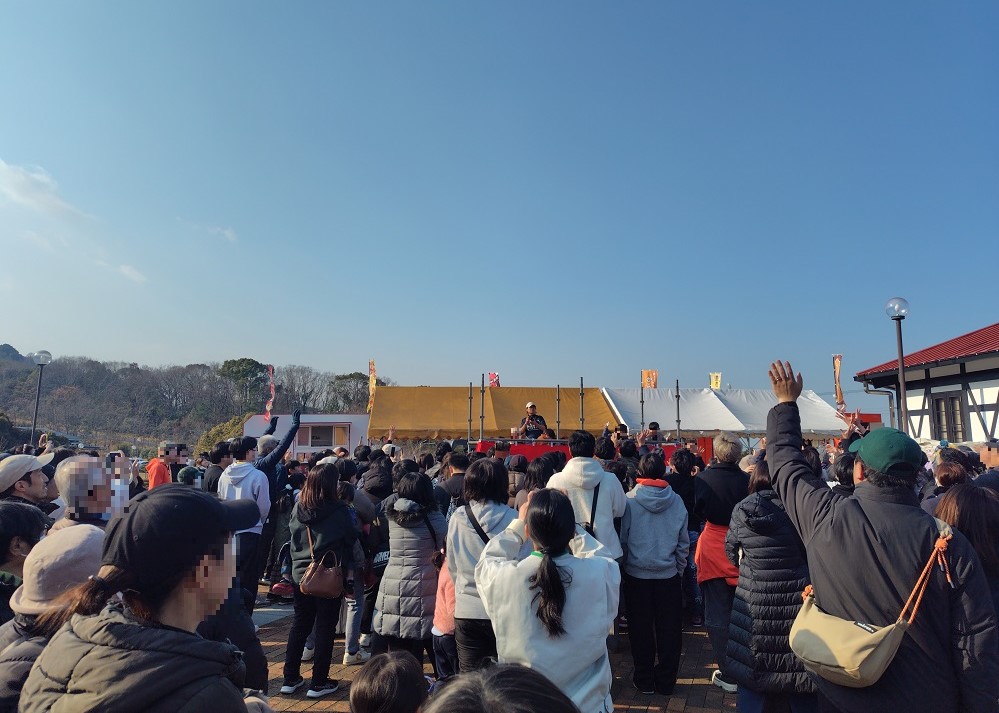 KANDEファミリーウィンターフェスの様子