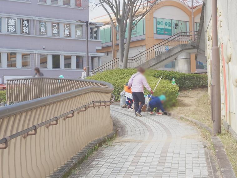 岡場駅前クリーン作戦